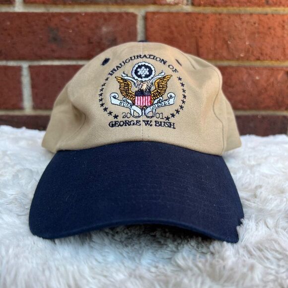 Vintage Inauguration of President George W Bush 2001 Adjustable Hat - Picture 1 of 6